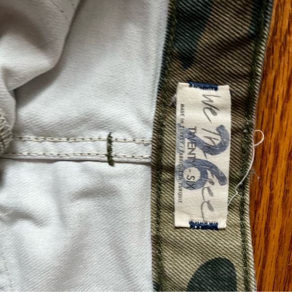 Free People Camouflage Ankle Pants - Picture 3 of 6